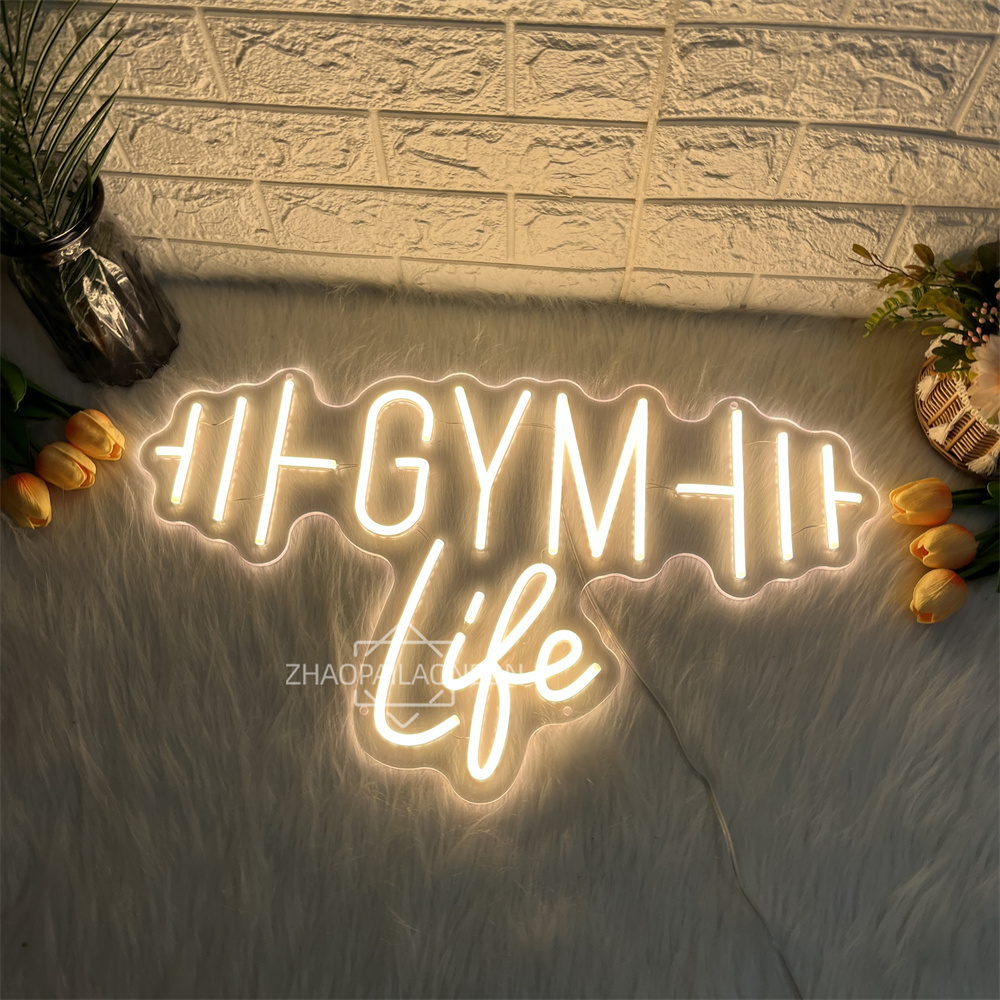 Dumbbell GYM Neon Signs for Wa - Home Gym Neon Sign reseña y precio