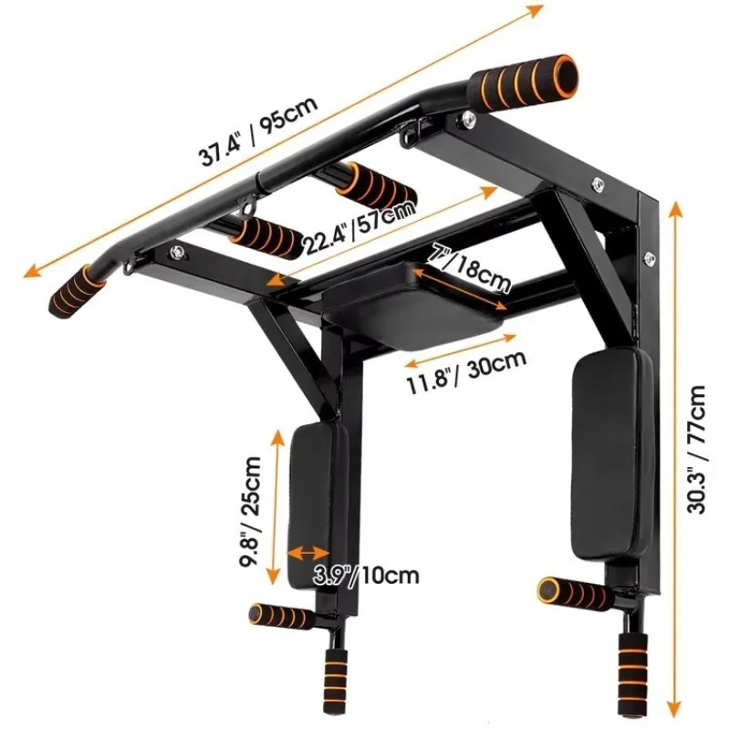 Wall-Mounted Pull-Up Bar for I - Home Gym Wall reseña y precio