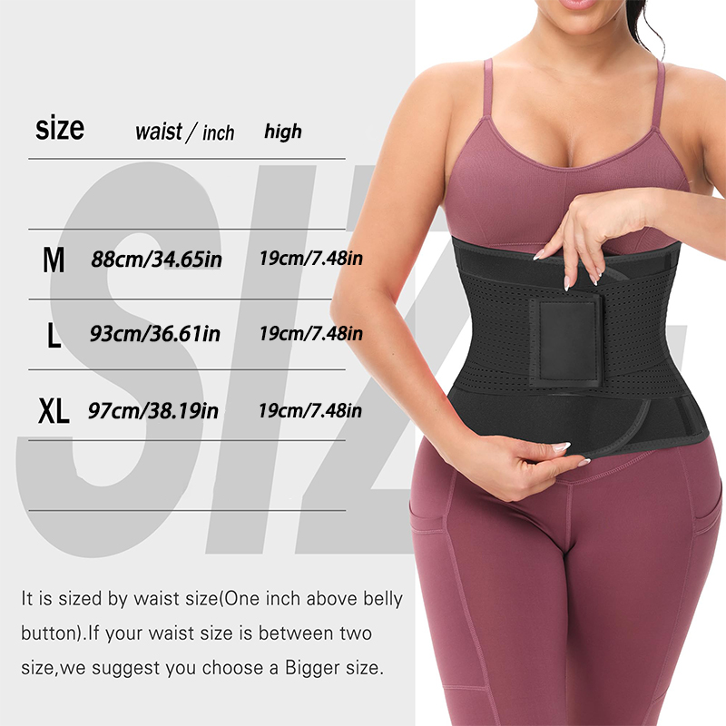Belt Waist Cincher Ab Belt Tum - Weight Belt Lifting reseña y precio